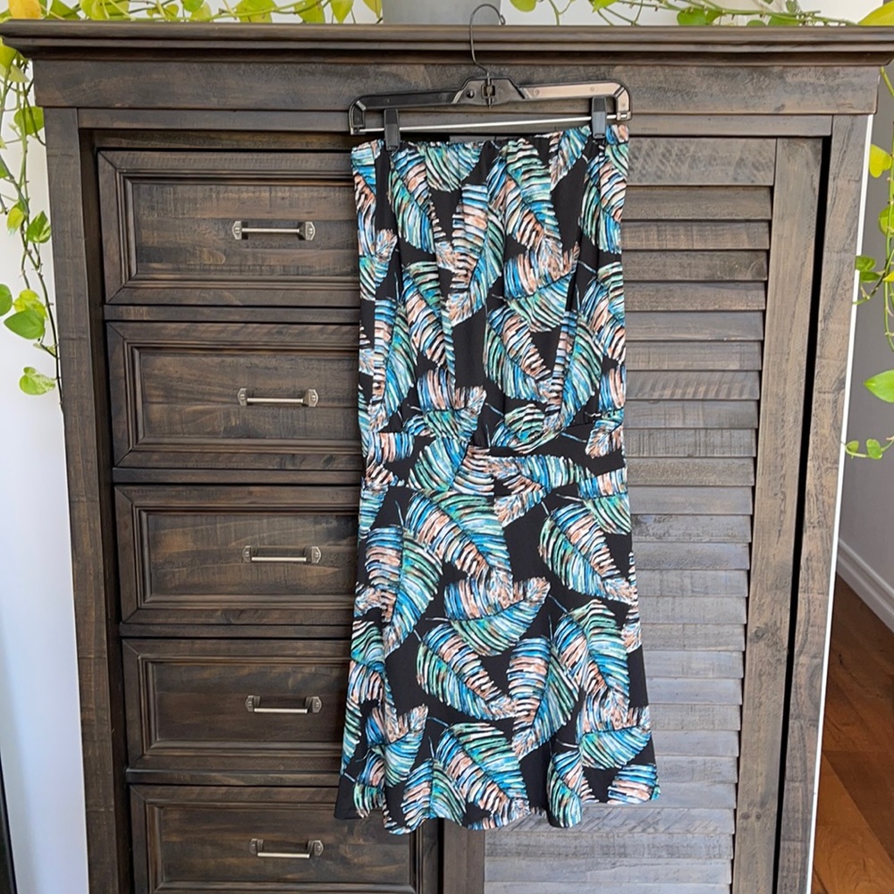 Veronica M strapless drop waist dress - Size L